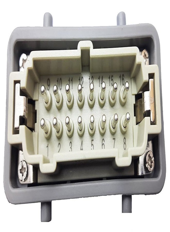 POWER 16 PIN Heavy Duty Connector 500V 16A Open Type-POWER - Image 3